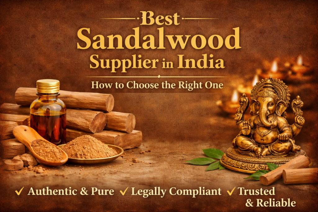 best sandalwood Supplier in India