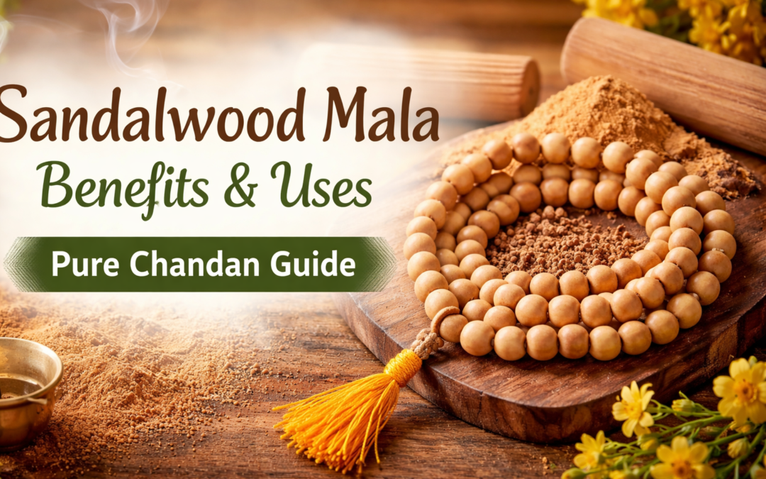 Pure Sandalwood Mala Benefits & Uses in Daily Life