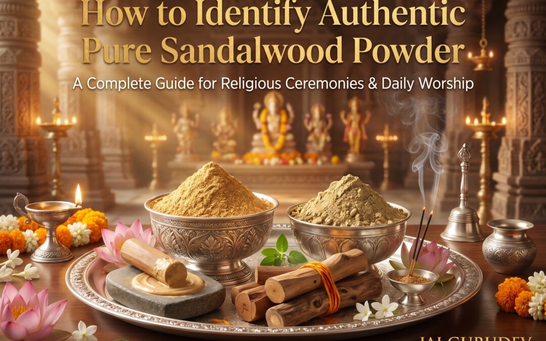 How to Identify Authentic Pure Sandalwood Powder for Religious Ceremonies