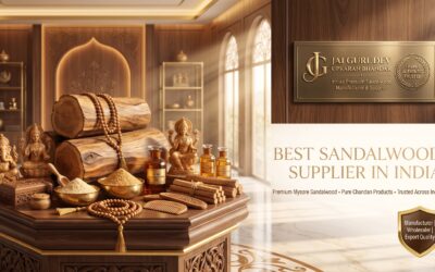 Best Sandalwood Supplier in India: 10 Reasons Bulk Buyers Choose Jai Gurudev Upkaran Bhandar